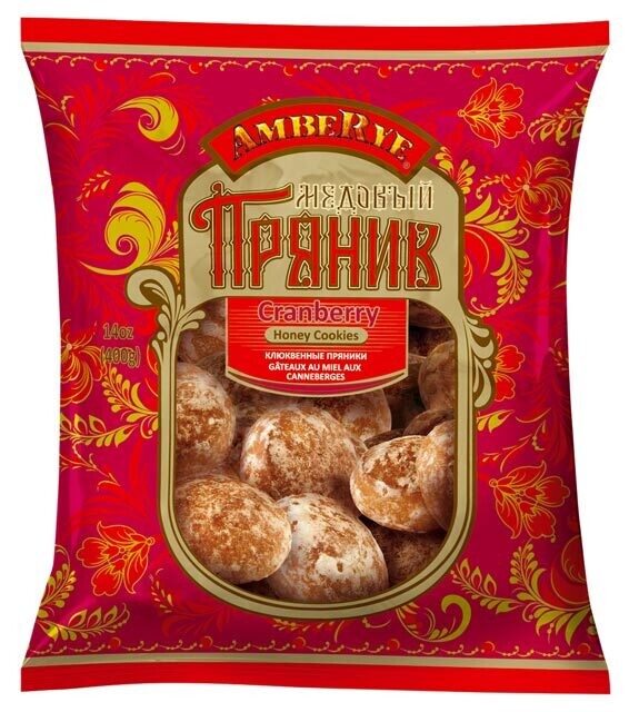AMBERYE HONEY COOKIES CRANBERRY 400g