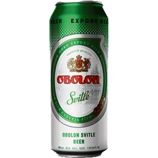 OBOLON UKRAINIAN LIGHT BEER SVITLE 500ml 4CAN/PACK