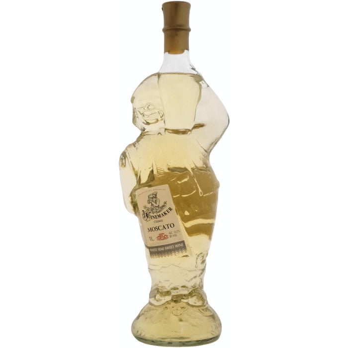 WINEMAKER MOLDAVIAN GARLING COLLECTION MOSCATO SEMISWEET WHITE WINE 750ml