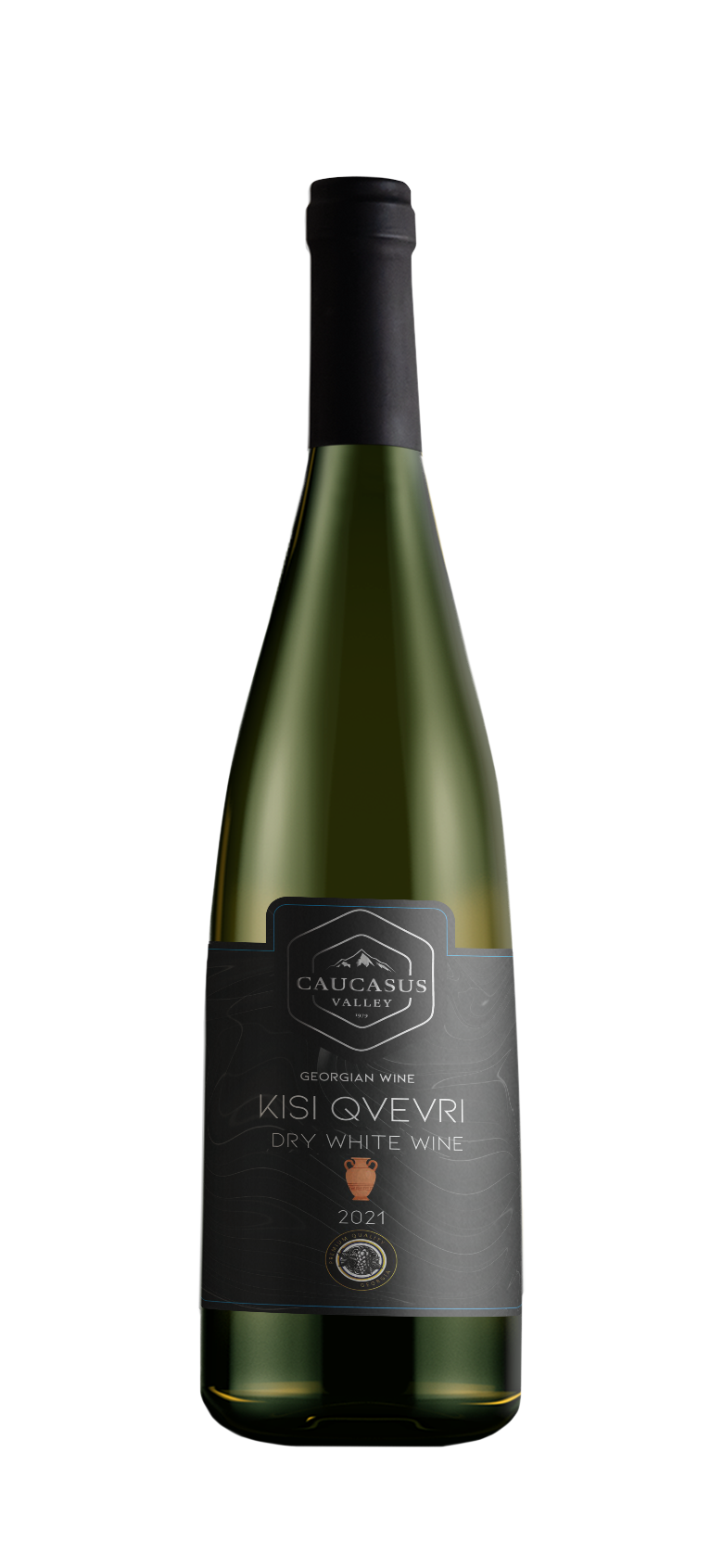 CAUCASUS VALLEY GEORGIAN KISI QVEVRI WHITE DRY WINE 750ml