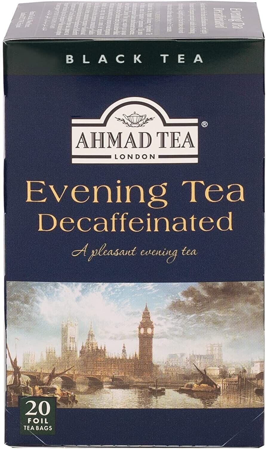 AHMAD DECAF EVENING BLACK TEA 20tb 40g