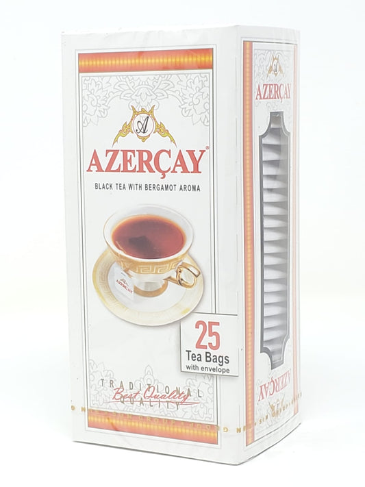 AZERCHAY BLACK TEA WITH BERGAMOT 25/PCK WITH ENVELOPE 50g