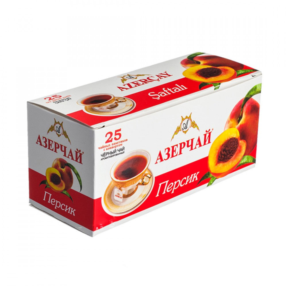 AZERCHAY PEACH FRUIT BLACK TEA 25tb 45g