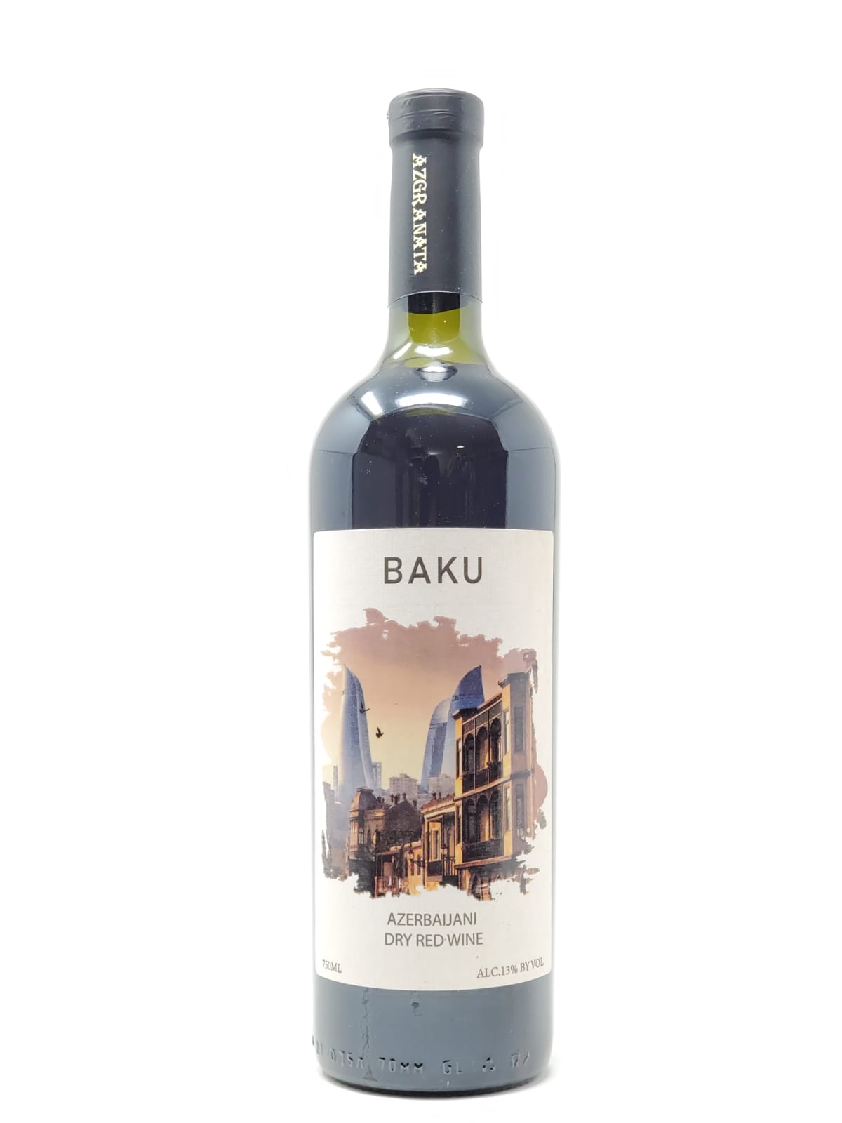 AZGRANATA AZERBAIJANI BAKU SAPERAVI RED DRY WINE 0.75l
