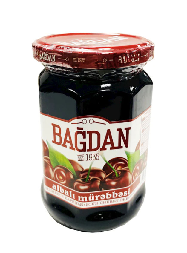 BAGDAN SOUR CHERRY PRESERVE 400g