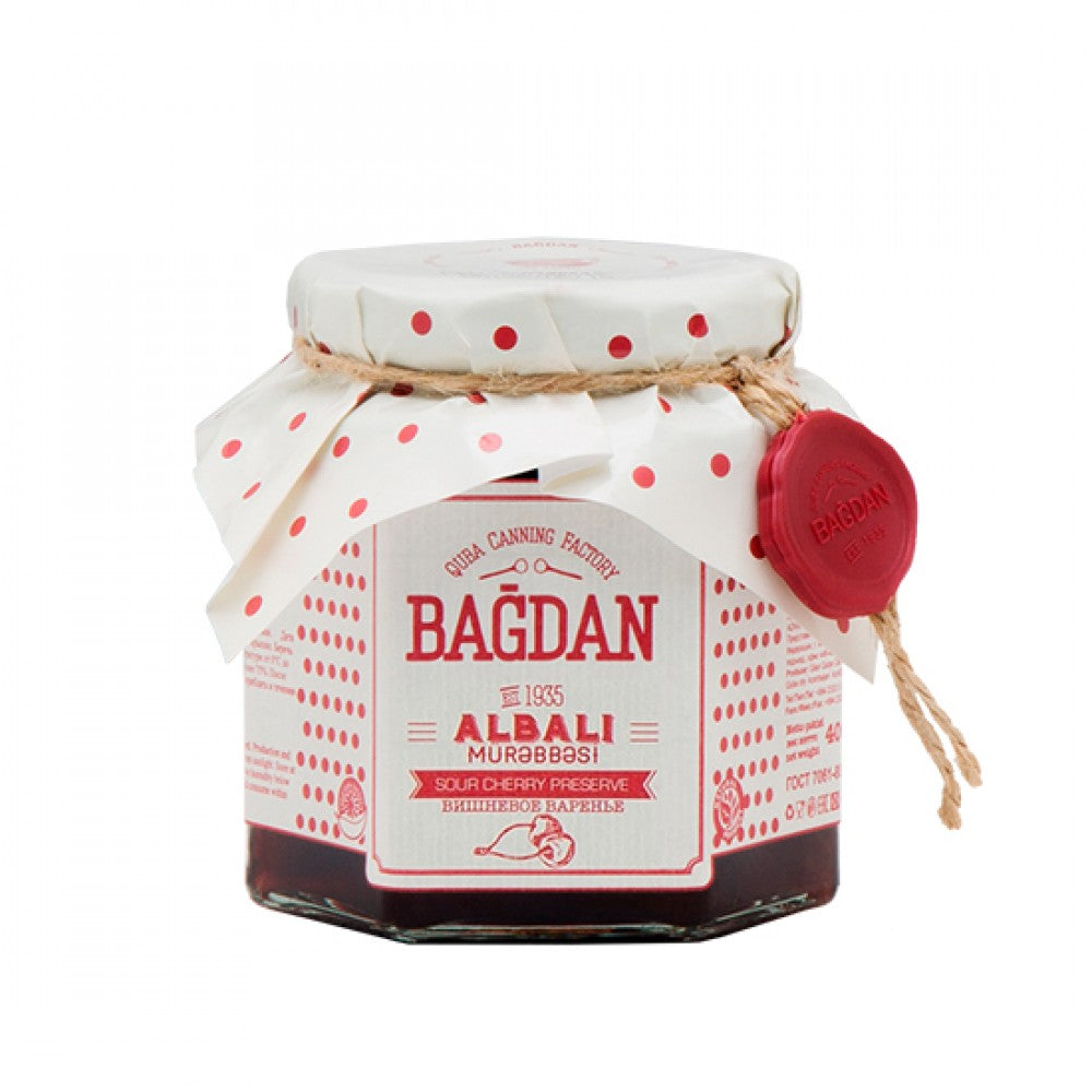 BAGDAN SOUR CHERRY PRESERVE 400g