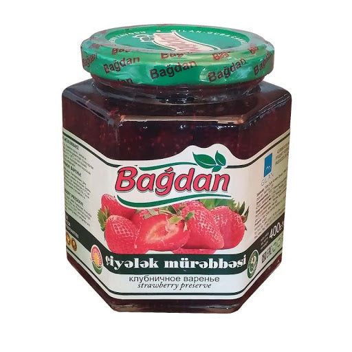 BAGDAN STRAWBERRY PRESERVE 400g