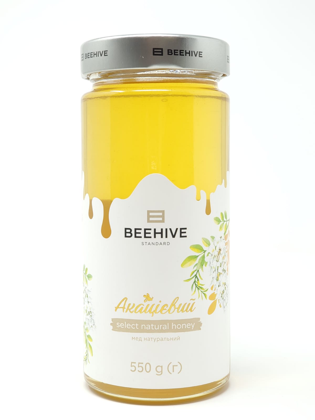 BEEHIVE ACACIA HONEY 550g