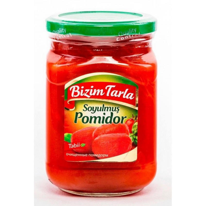 BIZIM TARLA PEELED SPICY TOMATO IN JUICE 680g
