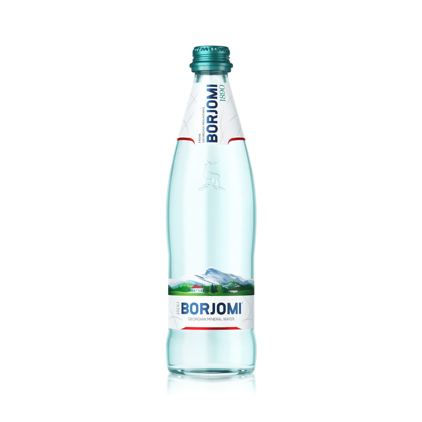 BORJOMI GEORGIAN MINERAL WATER GLASS 500ml