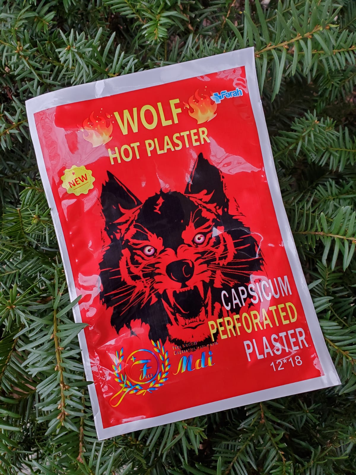 CAPSICUM PLASTER / ПЛАСТЫРЬ ПЕРЦОВЫЙ