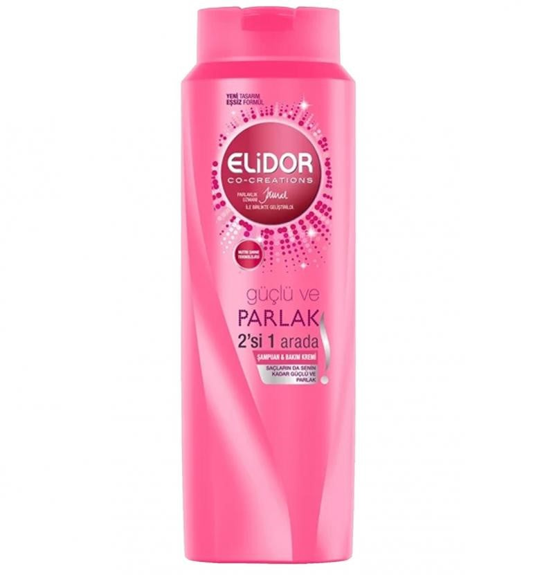 ELIDOR GUCLU VE PARLAK / RADIANT SHINE 2 in 1 SHAMPOO 550ml