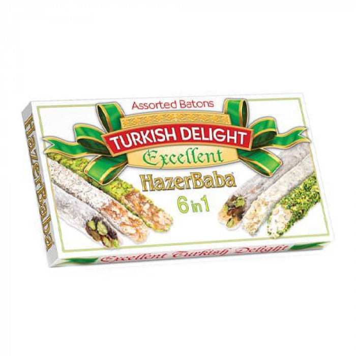 HAZERBABA TURKISH DELIGHT 6 in 1 350g