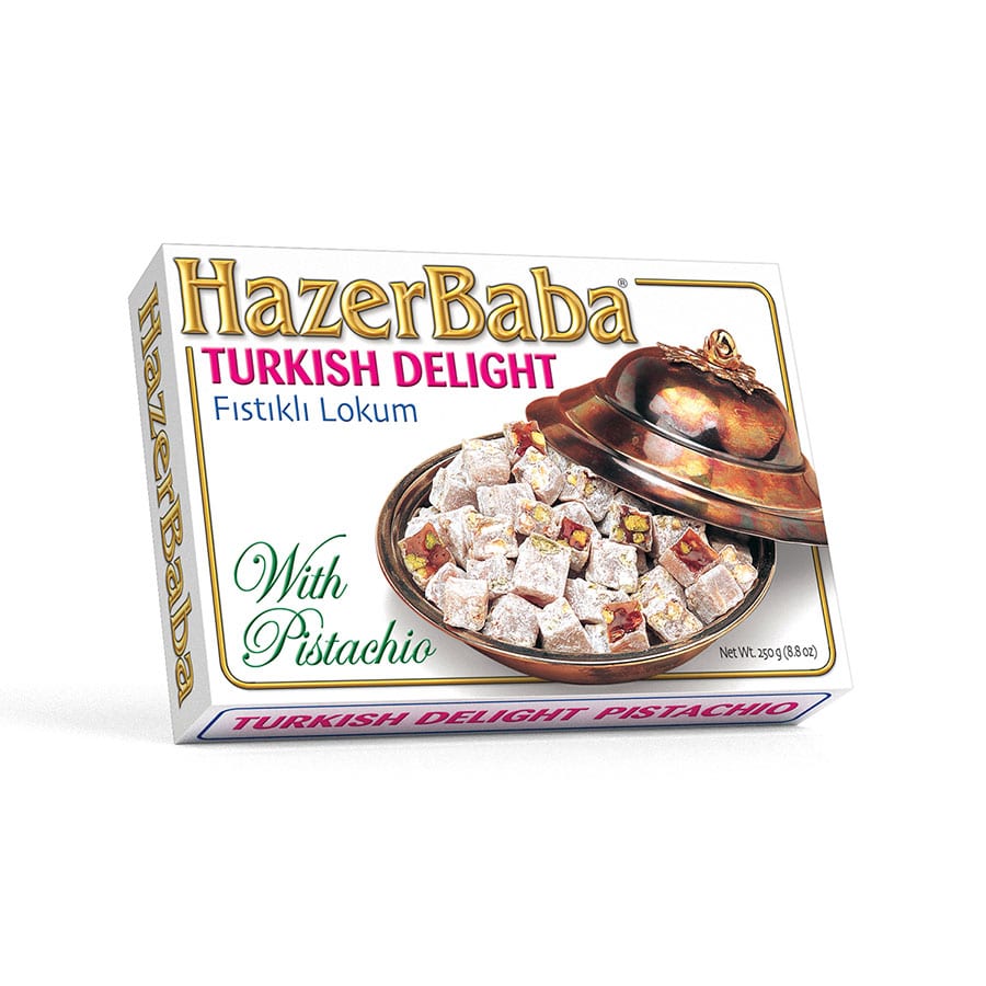 HAZERBABA TURKISH DELIGHT PISTACHIO 250g