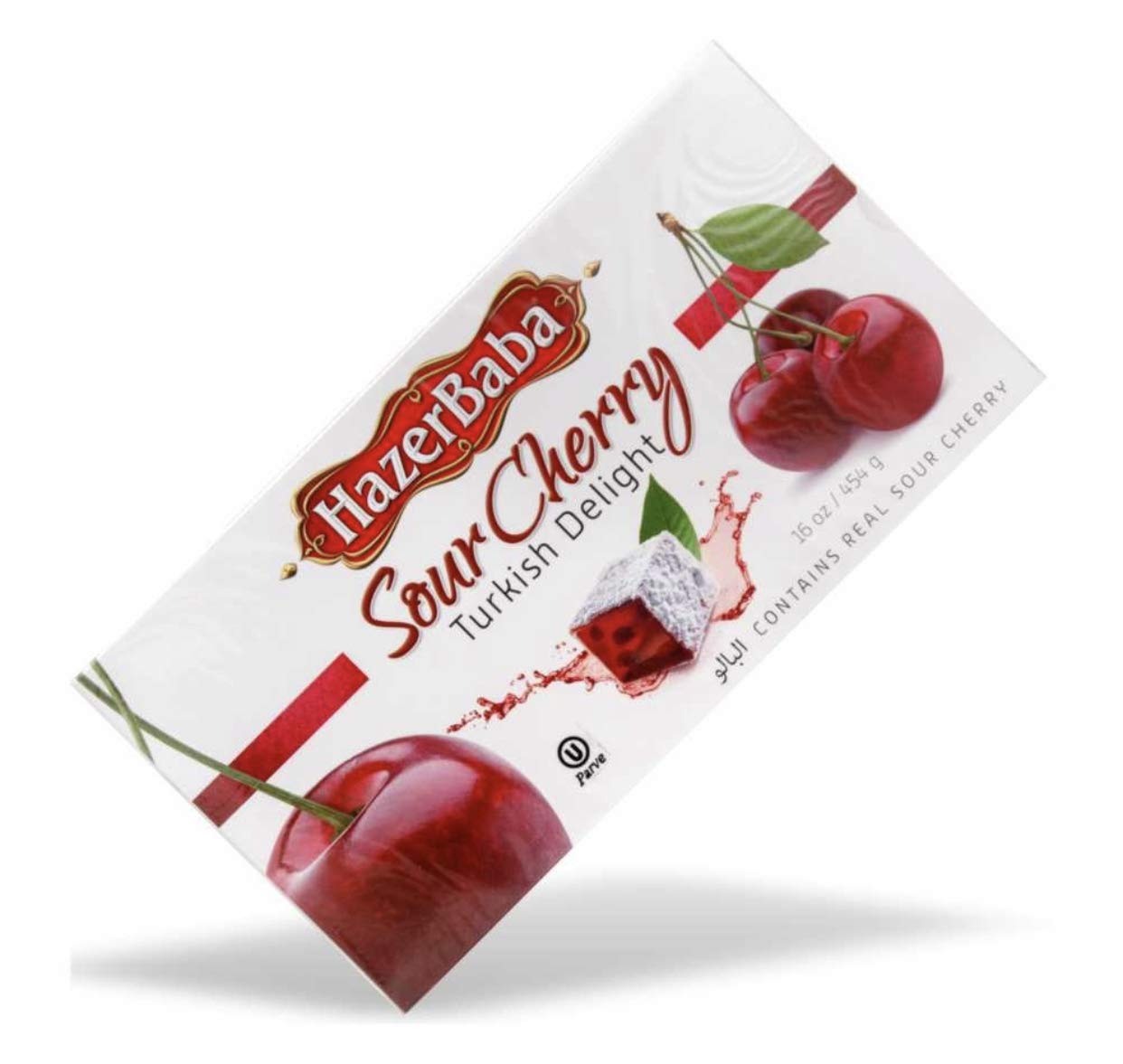 HAZERBABA TURKISH DELIGHT SOUR CHERRY 454g