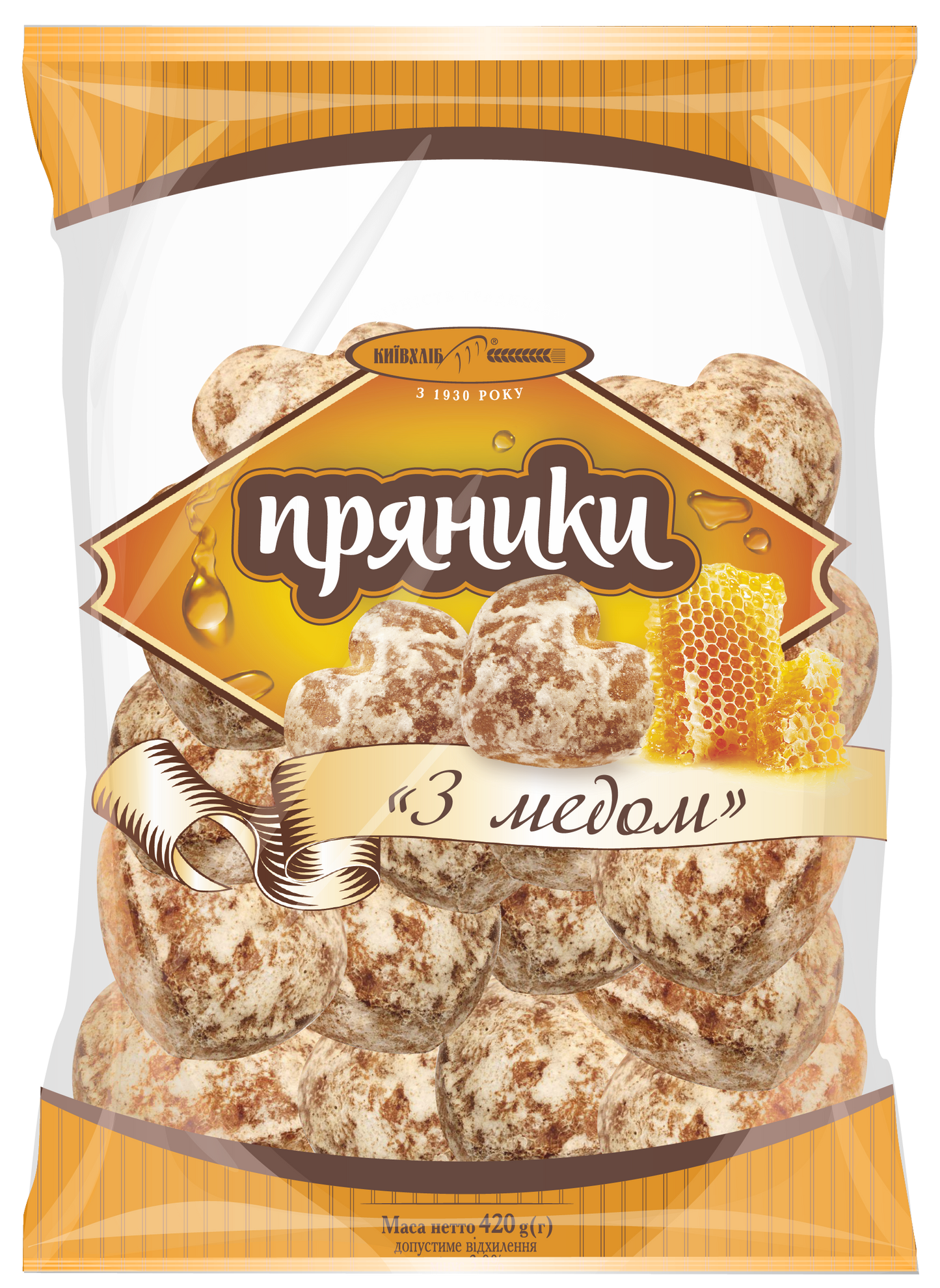 KHB HONEY COOKIES KIEVSKIE 420g