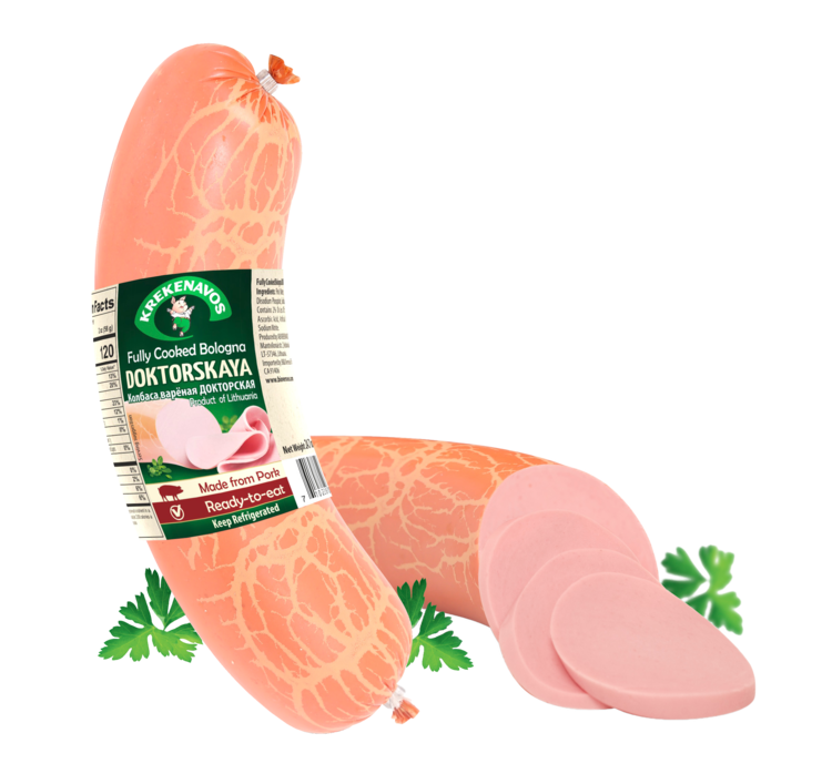 KREKENAVOS DOKTORSKAYA EXTRA SAUSAGE 1.60lb