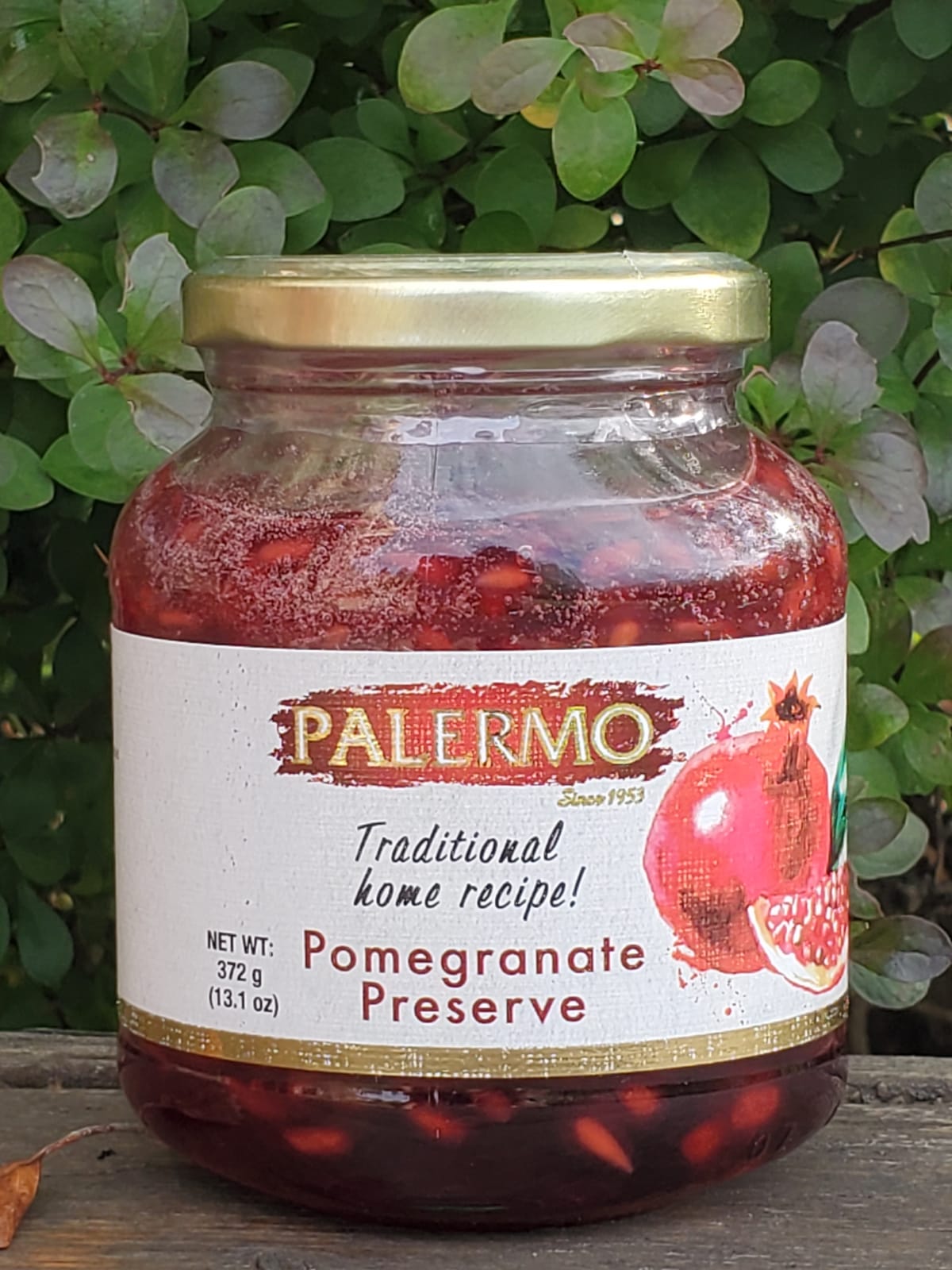 PALERMO POMEGRANATE PRESERVE 372g