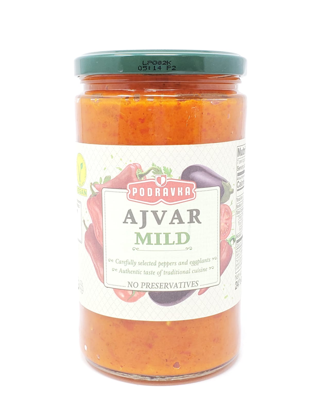 PODRAVKA AJVAR MILD 690g