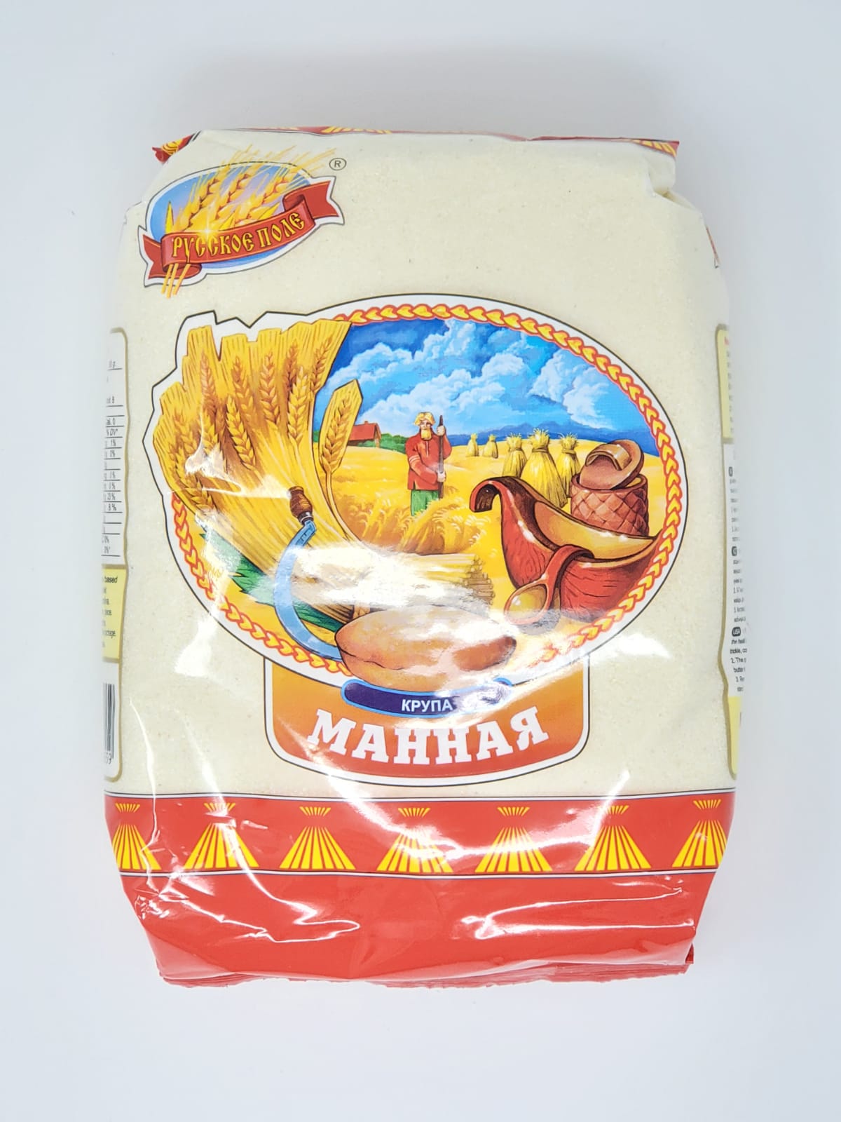 RUSSKOE POLE FARINA MANKA / SEMOLINA 800g