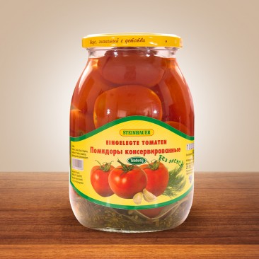STEINHAUER MONOLIT RED TOMATOES MARINATED 1650g/58oz