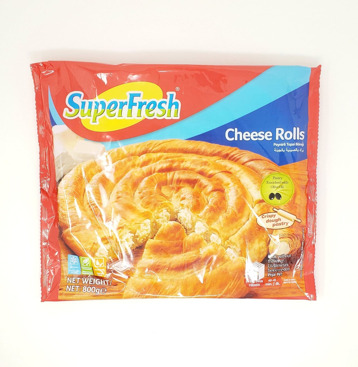 SUPERFRESH CHEESE BOREK 800g
