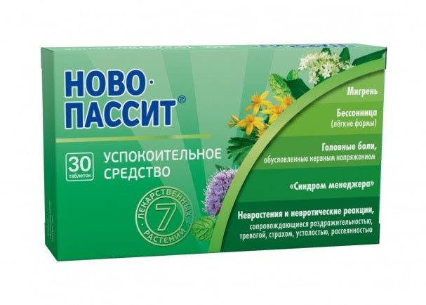 TEVA NOVO-PASSIT 7 HERBS 30