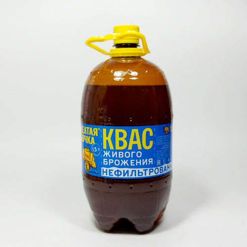 ZHELTAYA BOCHKA UNFILTERED KVAS 1.5l