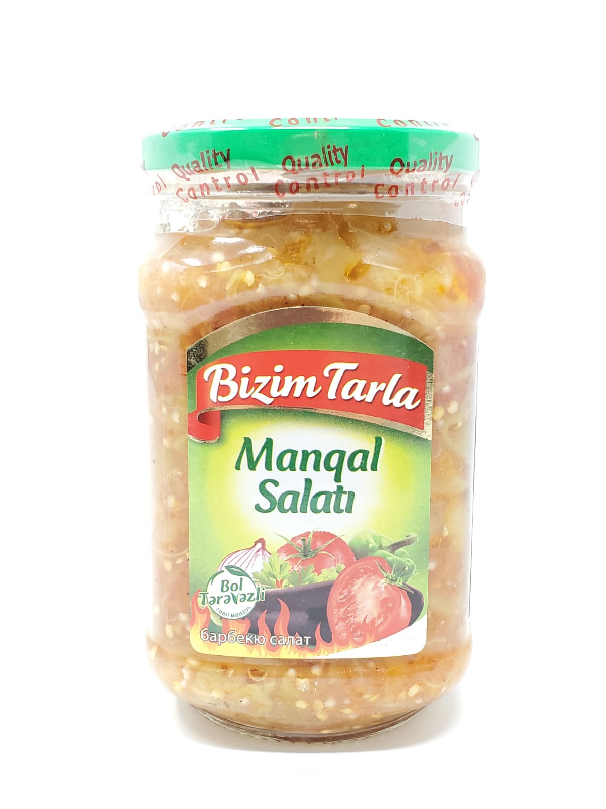 BIZIM TARLA EGGPLANT MANGAL SALAD 630g