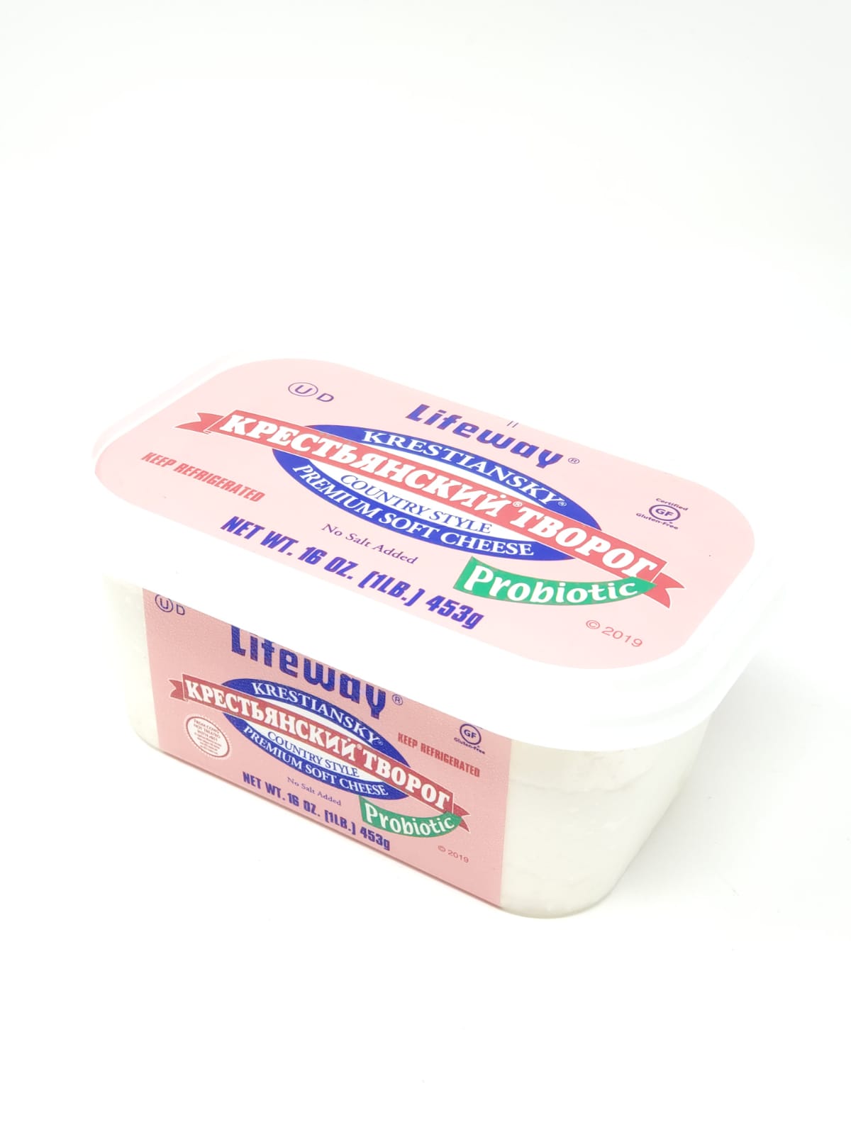 LIFEWAY FARMER CHEESE KRESTYANSKIY 1lb