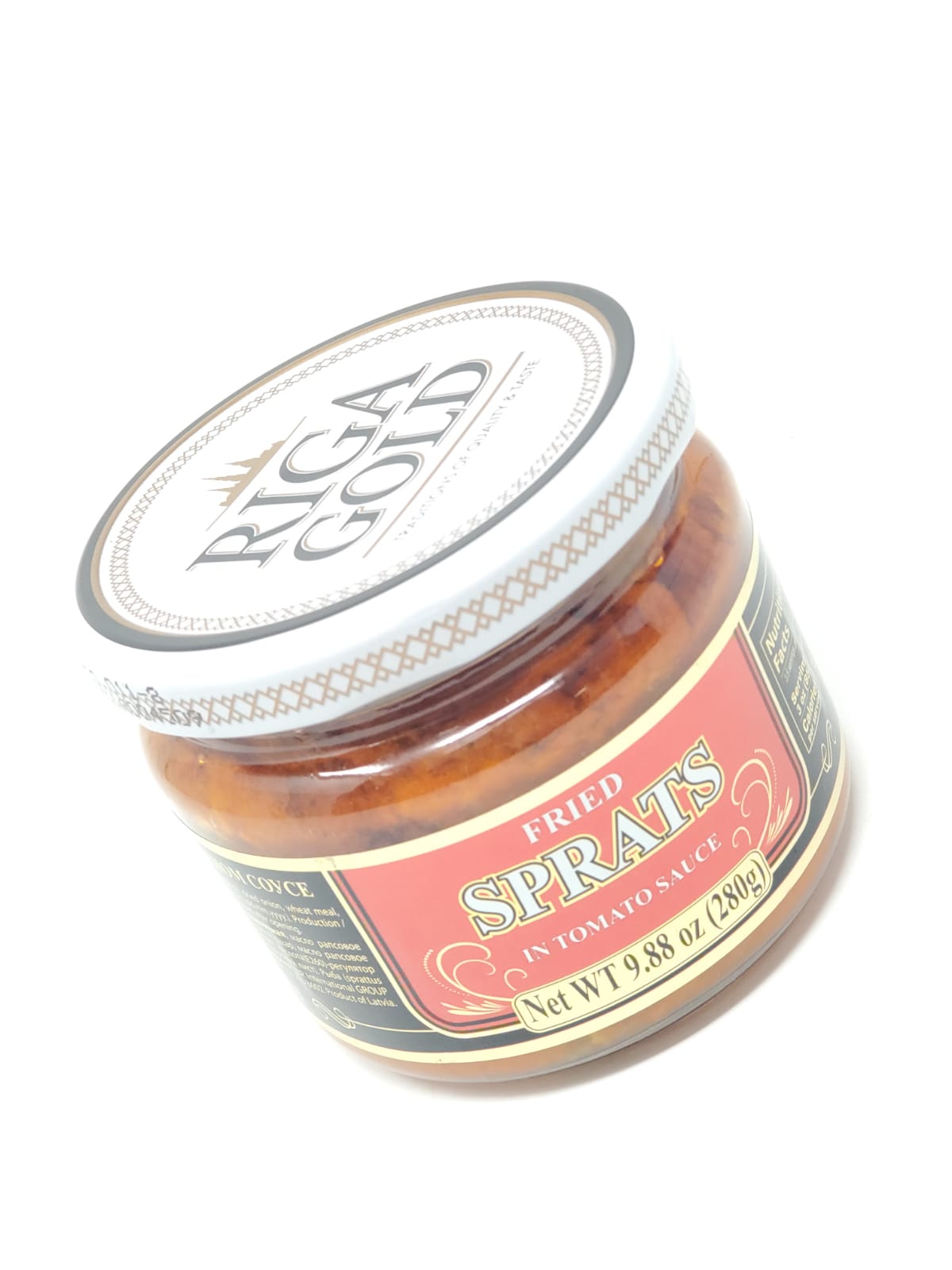 RIGA GOLD FRIED SPRATS IN TOMATO SAUCE 280g