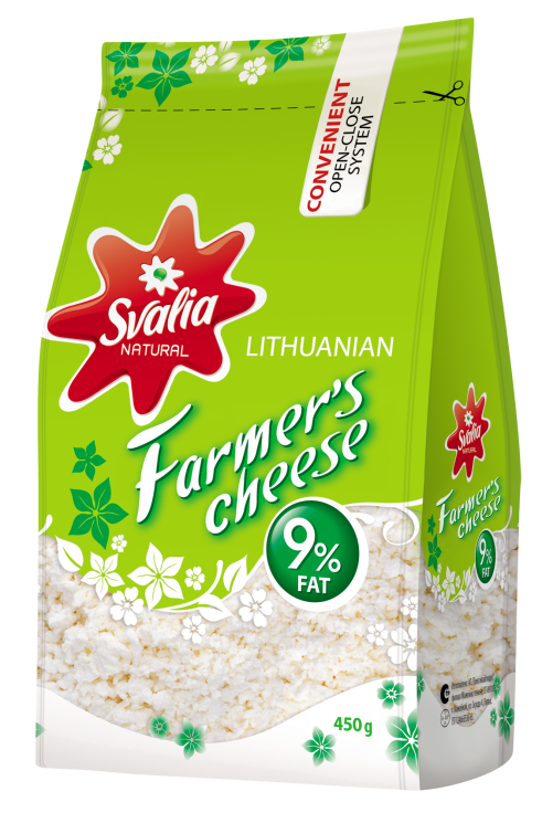 SVALIA FARMER CHEESE CLASSIC 9% 370g