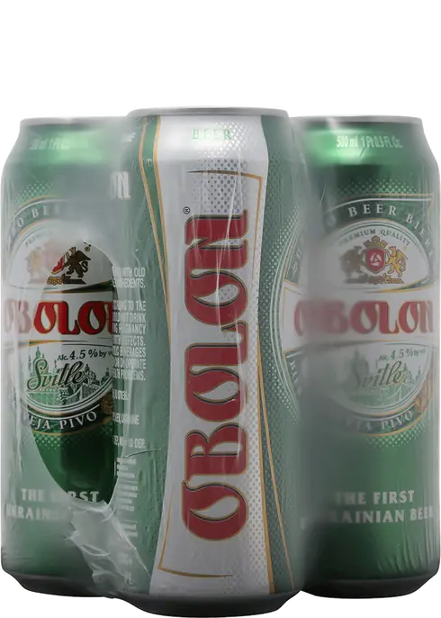 Obolon OBOLON UKRAINIAN LIGHT BEER SVITLE 500ml 4CAN/PACK – Baku Market US