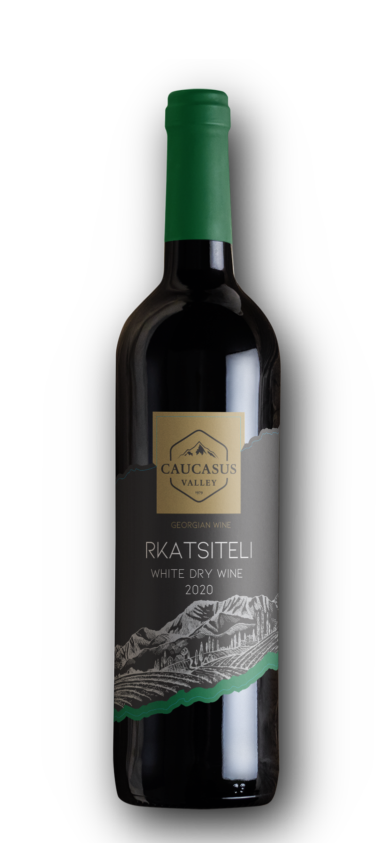 CAUCASUS VALLEY GEORGIAN RKATSITELI WHITE DRY WINE 750ml