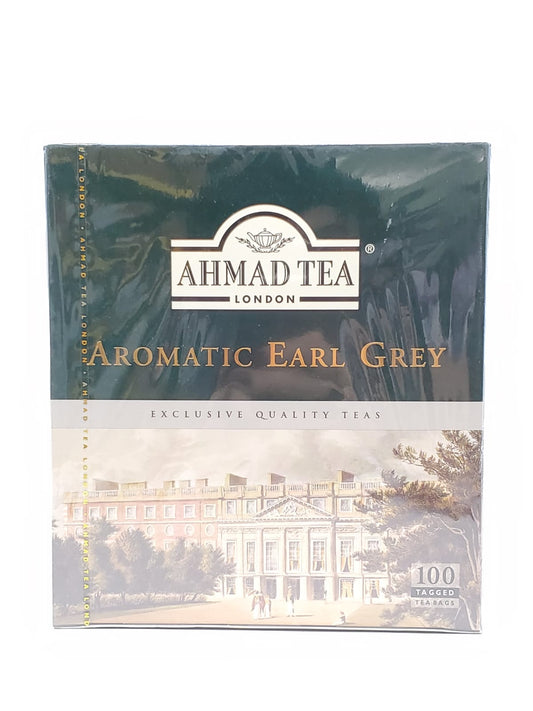 AHMAD AROMATIC EARL GREY TEA 100tb