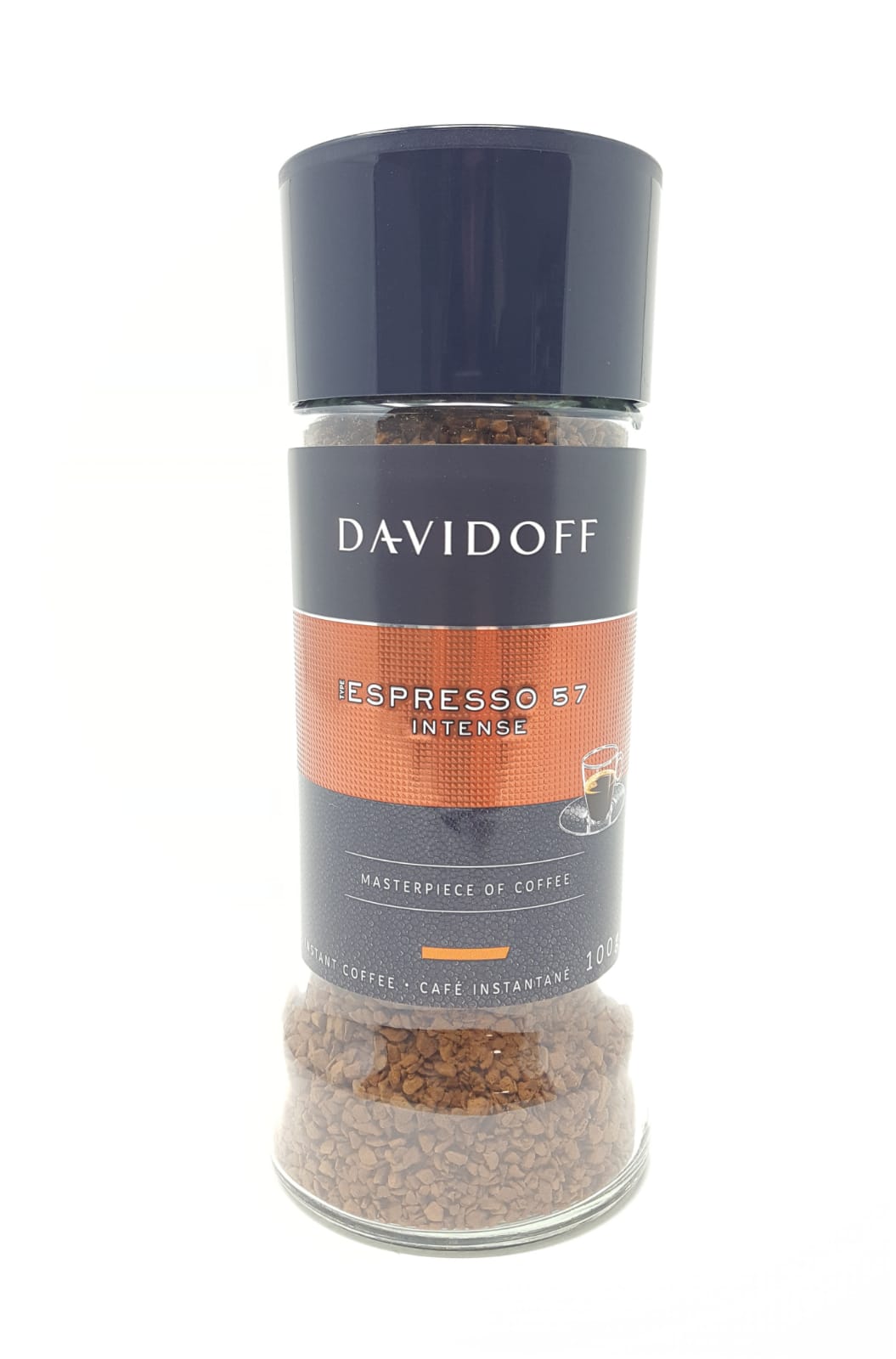 DAVIDOFF TYPE ESPRESSO 57 INTENSE INSTANT COFFEE GLASS 100g