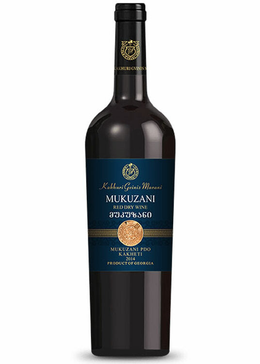 KGM GEORGIAN MUKUZANI RED DRY PREMIUM WINE 750ml