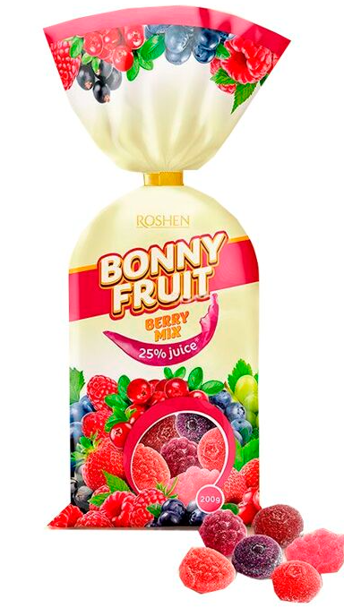 ROSHEN BONNY FRUIT BERRY MIX 200g