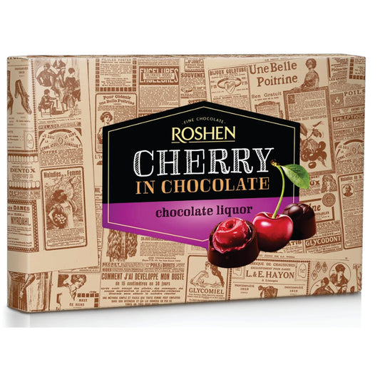 ROSHEN CHERRY IN CHOCOLATE LIQUOR 155g