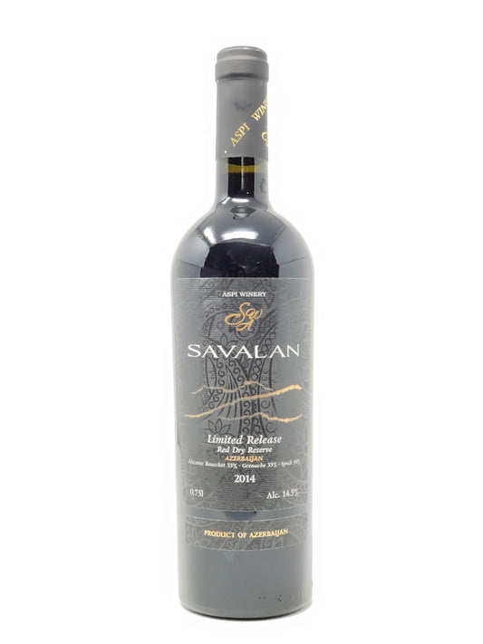 AZERBAIJANIAN-ITALIAN SAVALAN LIMITED RELEASE RED DRY RESERVE WINE 0.75l