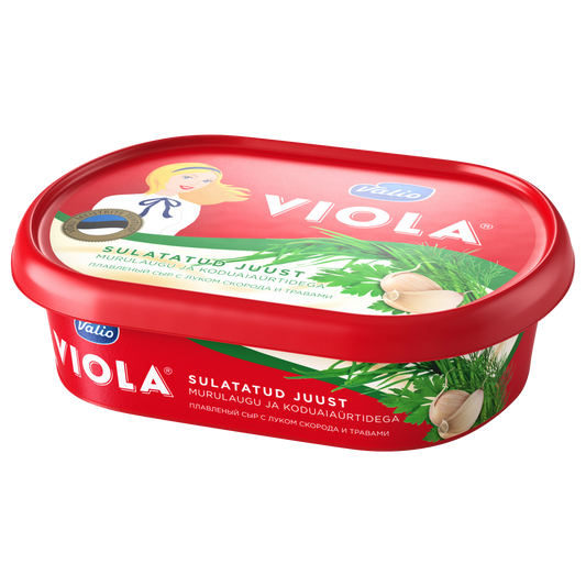 VIOLA PREMIUM QUALITY PASTEURIZED CHEESE WITH CHIVES AND HERBS 185g